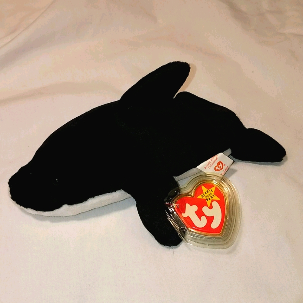 Splash the Whale Ty Beanie Babies